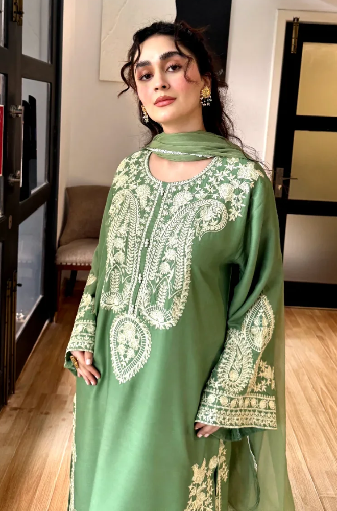 Summer 3PC Lawn Embroidered Suit - BFB0681