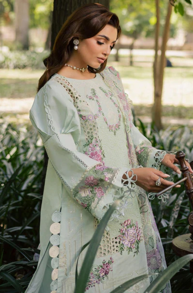 Summer 3PC Lawn Embroidered Suit - BFB0686