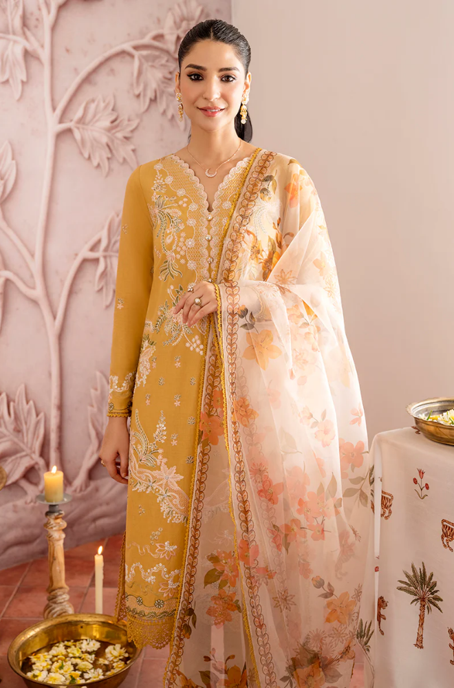Summer 3PC Lawn Embroidered Suit - BFB0238