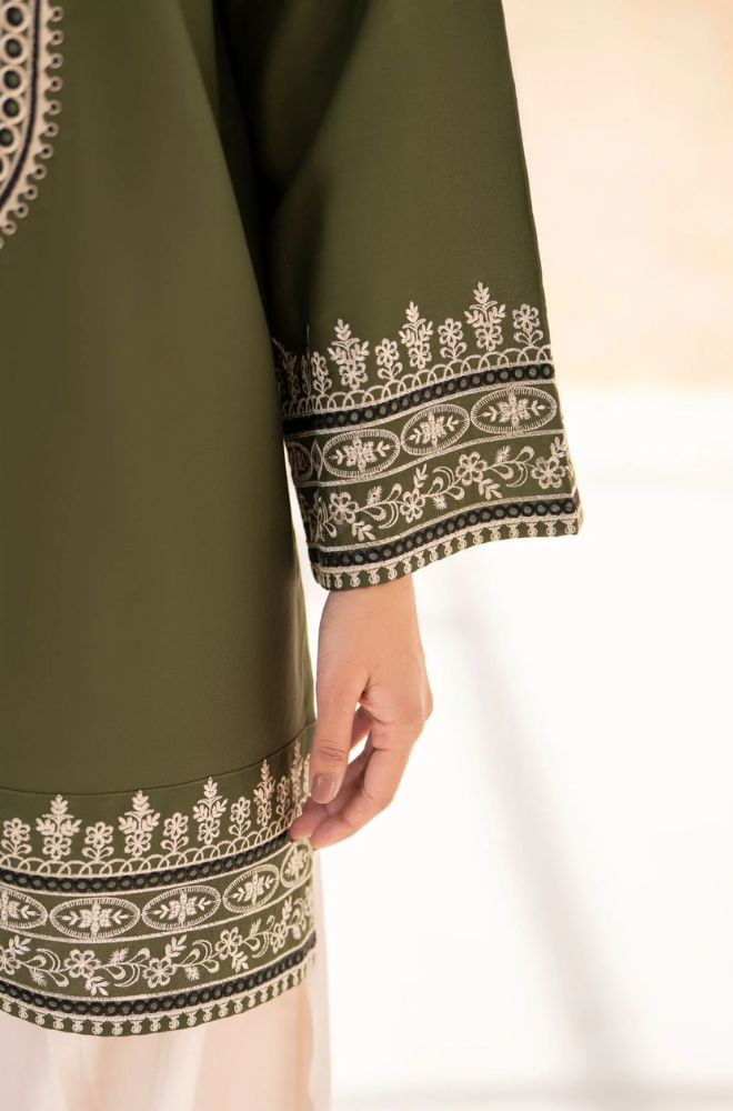 Summer 3PC Lawn Embroidered Suit- BFB0735
