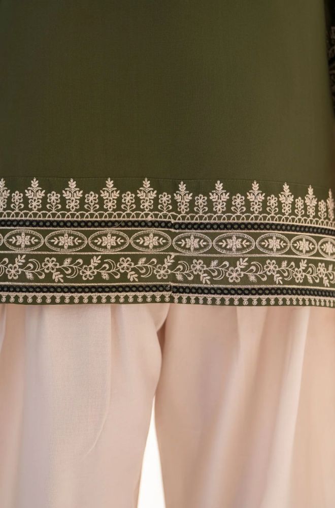 Summer 3PC Lawn Embroidered Suit- BFB0735